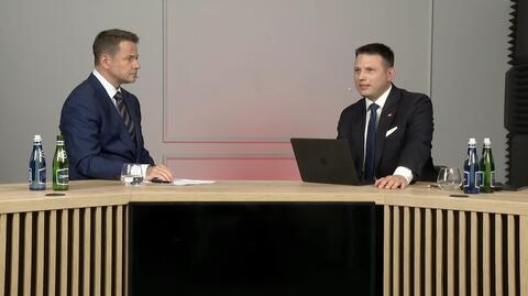 Trzaskowski u Mentzena, Nawrocki się tłumaczy, Sebastian M. zatrzymany