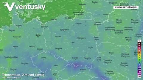 Prognozowana temperatura w najbliższych dniach