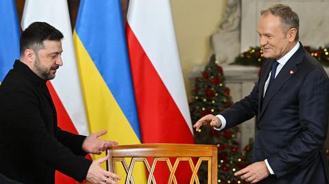 Wołodymyr Zełenski Donald Tusk
