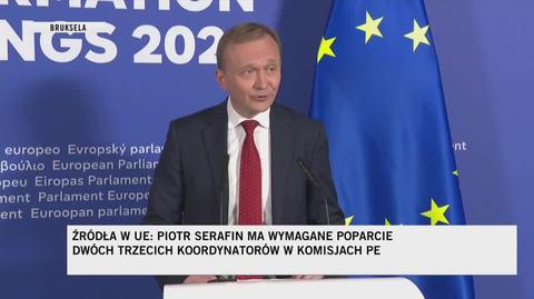 Piotr Serafin o jego wysłuchaniu przed komisjami Parlamentu Europejskiego