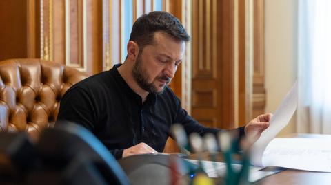 "Bardziej polityczne" spotkanie Zełenskiego. Jedzie do Brukseli