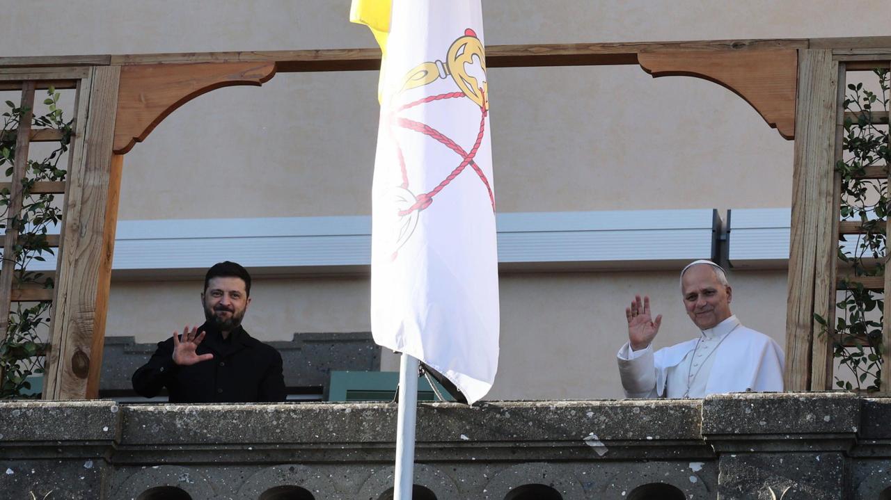 Zełenski spotkał się z papieżem. "Ojciec Święty wyraził pilne życzenie"