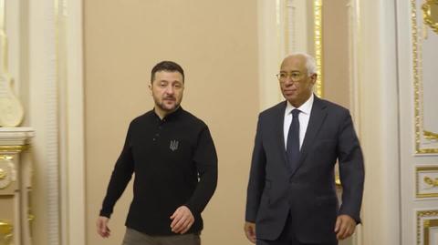 Przewodniczący Rady Europejskiej Antonio Costa składa wizytę w Kijowie 