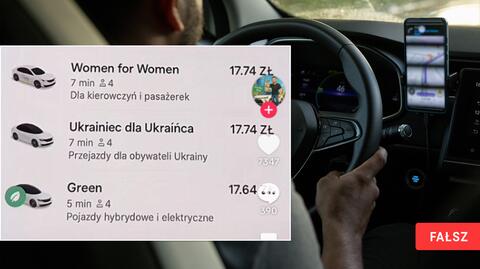 Policja i służby sprawdziły ponad 300 taksówkarzy na aplikację (wideo bez dźwięku)