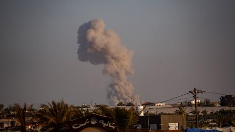 Atak na strefę Al-Mawasi w Gazie
