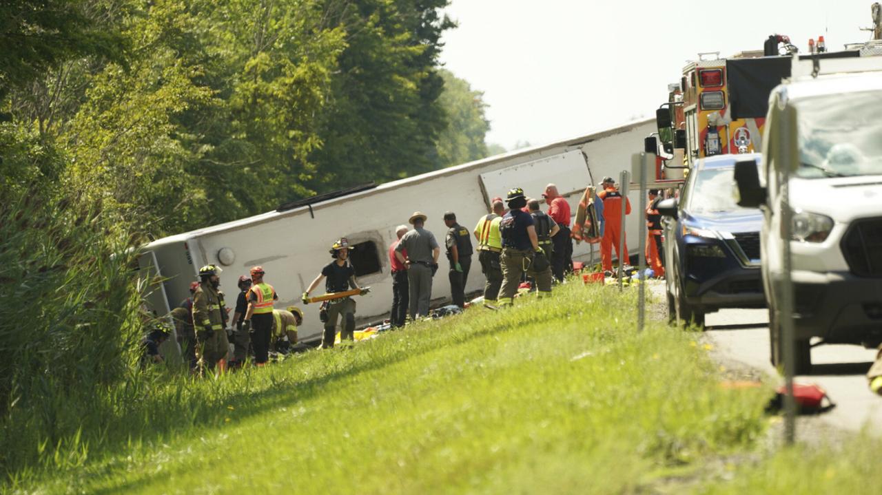 Tragiczny wypadek autokaru w stanie Nowy Jork. Wśród ofiar są dzieci