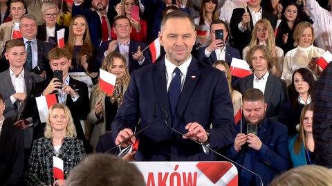 Nawrocki o wartościach i o "ściąganiu krzyży w urzędach polskiej stolicy"