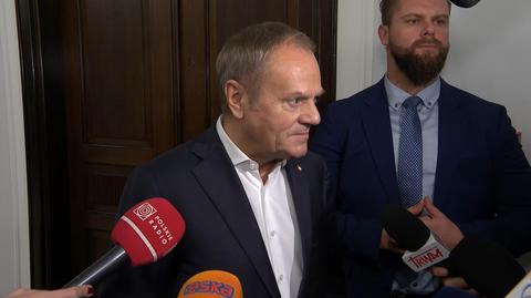 Donald Tusk pytany o projekt rozdzielenia funkcji prokuratora generalnego od ministra sprawiedliwości