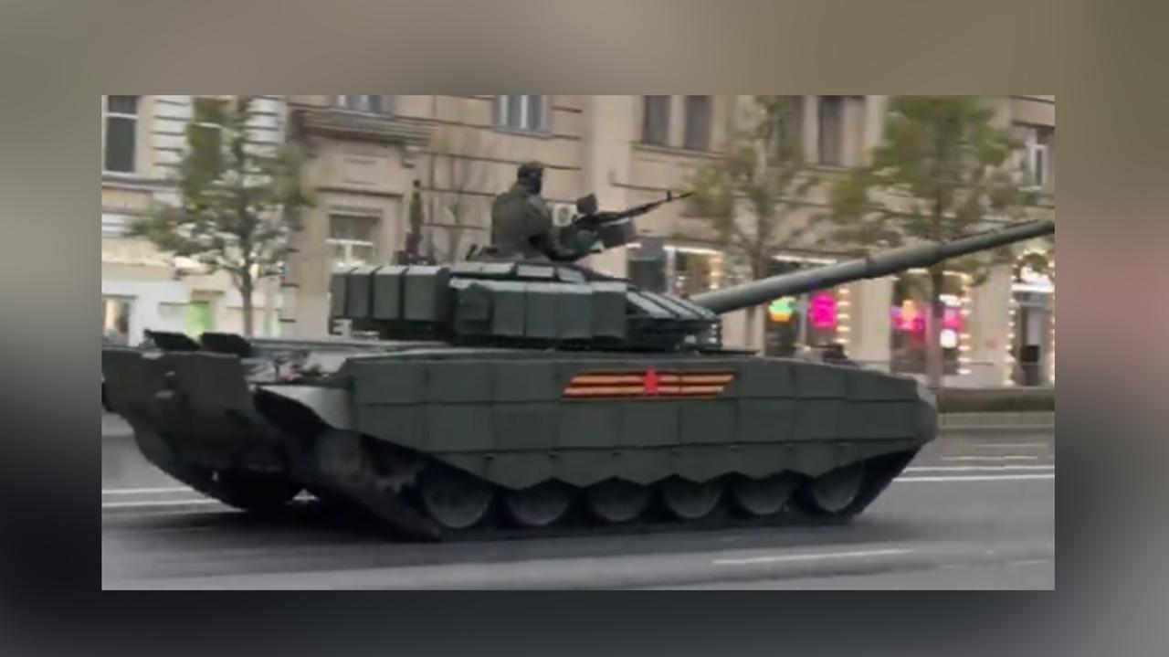 Czołgi "wypożyczone z Kazachstanu" na paradzie w Moskwie?