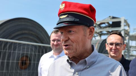 Tusk o potencjalnym wecie dla ustawy wiatrakowej