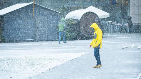 Intensywne opady śniegu. Magdalena Adamowicz o pogodzie w Polsce