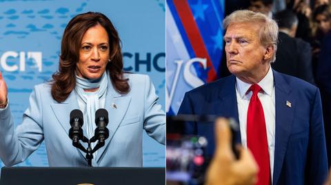 Kamala Harris kontra Donald Trump. Fragmenty debaty