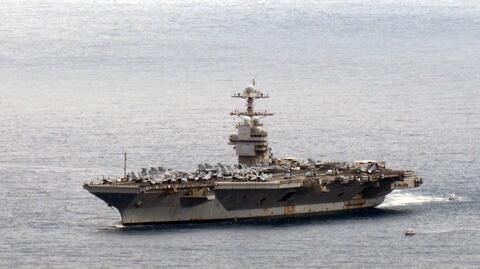 U.S. aircraft carrier Gerald R. Ford