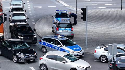 Prokuratura o zatrzymaniu Tomasza U. po wypadku na rondzie Tybetu