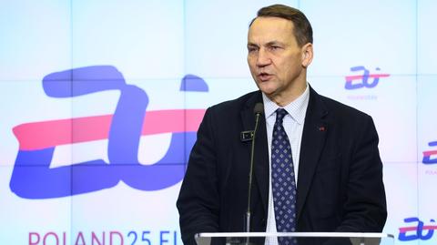 Sikorski: we have a rich program of the presidency, which takes place in an extremely complicated international situation