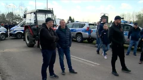 Kolejny dzień protestu rolników w Hrubieszowie