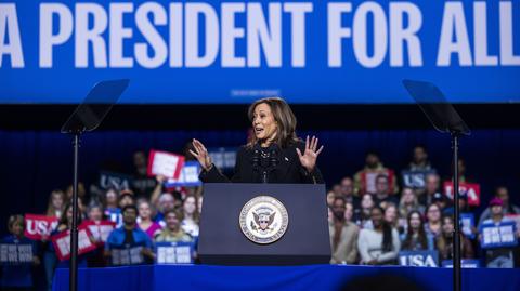 Kamala Harris i Donald Trump na finiszu kampanii wyborczej