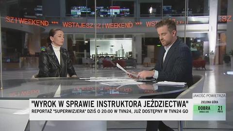 Rozmowa z Magdaleną Gwóźdź o jej reportażu "Wyrok w sprawie instruktora jeździectwa"