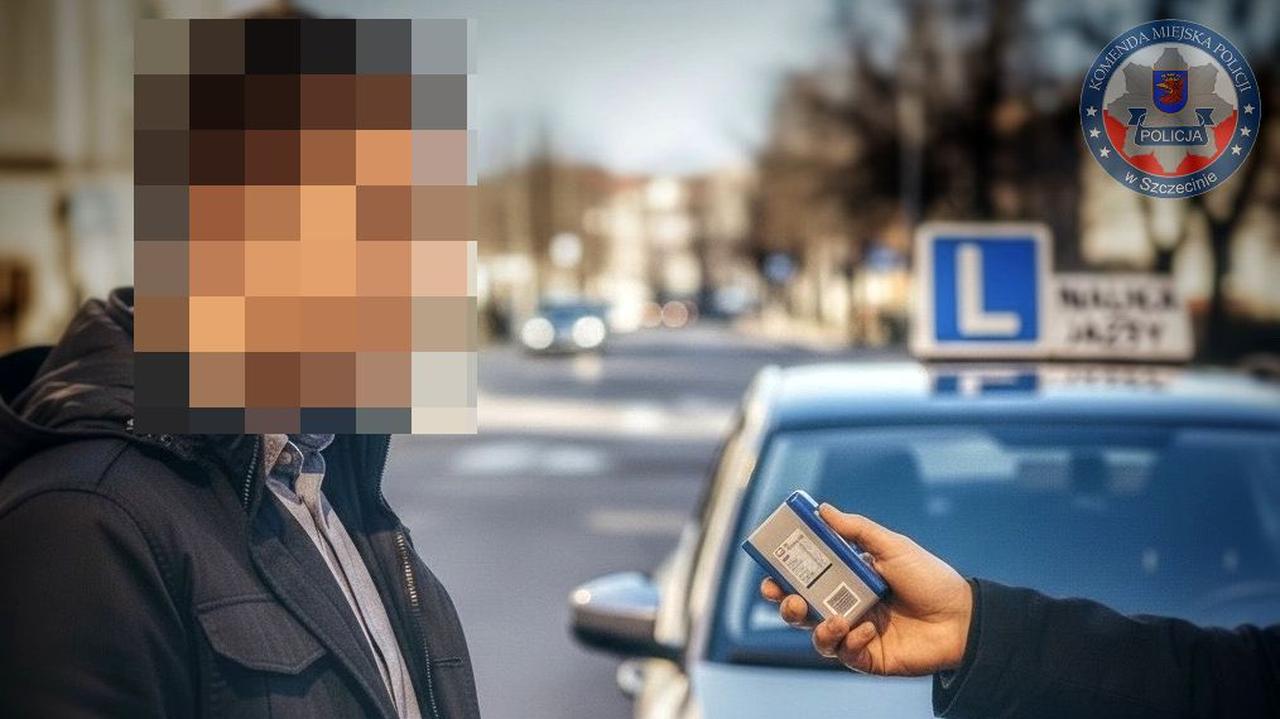 Chciał zdawać egzamin na prawo jazdy będąc pod wpływem. Wcześniej stracił uprawnienia przez alkohol