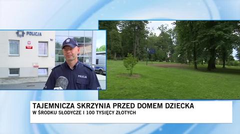 Tajemnicza skrzynia przed domem dziecka. W środku 100 tysięcy złotych