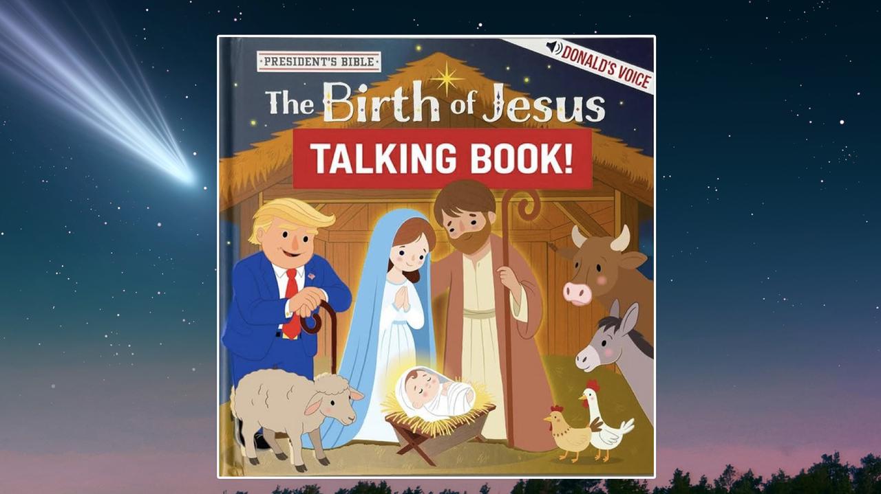 "Narodziny Jezusa" według Trumpa? Skąd prezydent w stajence