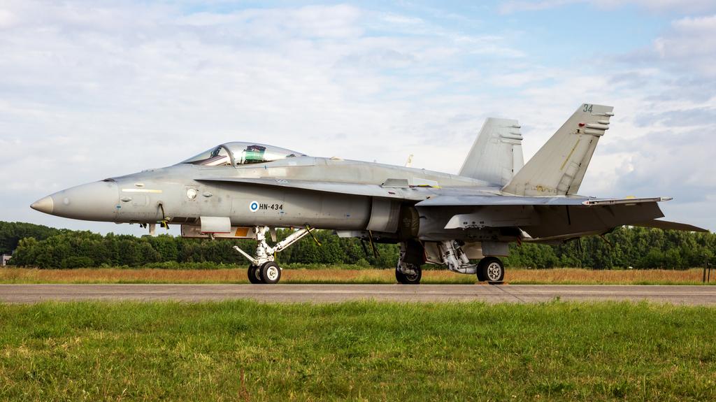 Fiński FA-18 Hornet