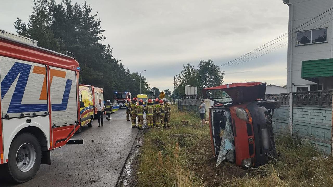 Wypadek busa. Są ranni 