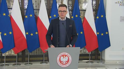 Hołownia o Zełeńskim: ma prawo mówić czasami bardzo ostro, bardzo mocno