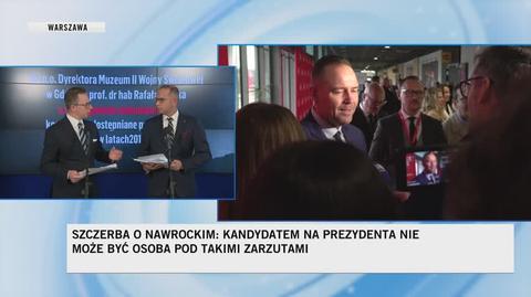 Raport w sprawie "niebezpiecznych związków" Nawrockiego. Joński i Szczerba: kierujemy zapytanie do prokuratora generalnego