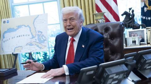Donald Trump w Białym Domu