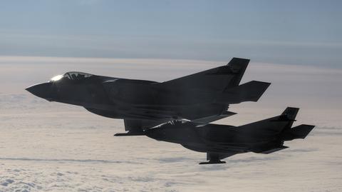 Norweskie myśliwce F-35 