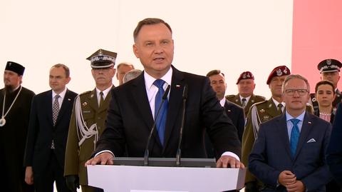 Prezydent Duda do żołnierzy: obiecuję, że przez te pięć lat będę czynił wszystko, by wspierać wasz wysiłek