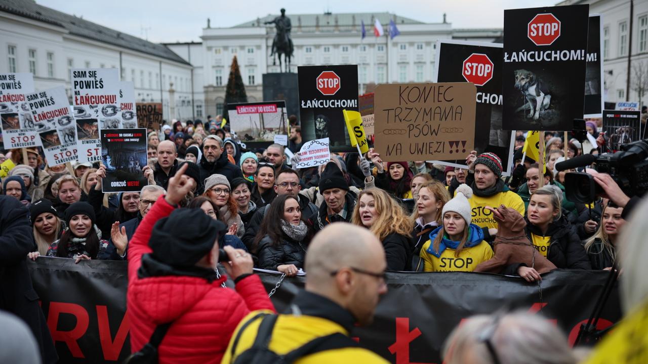"Wielki Marsz dla Zwierząt" na ulicach Warszawy