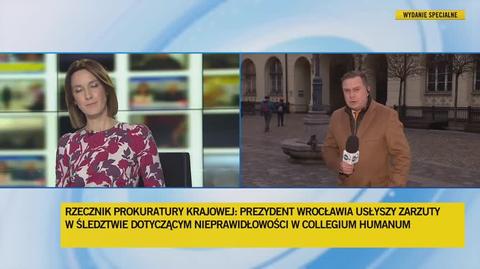 Prezydent Wrocławia usłyszy zarzut 