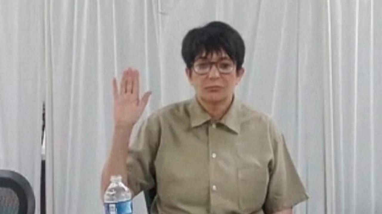 Wspólniczka Epsteina odmówiła składania zeznań. Nagranie