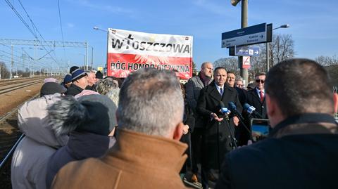 Karol Nawrocki we Włoszczowie: wykonuję swoje obowiązki, nie jestem na bezpłatnym urlopie