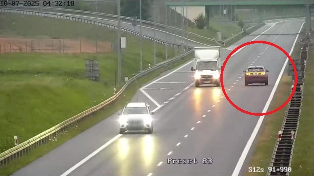Jechał pod prąd, minął radiowóz na sygnale