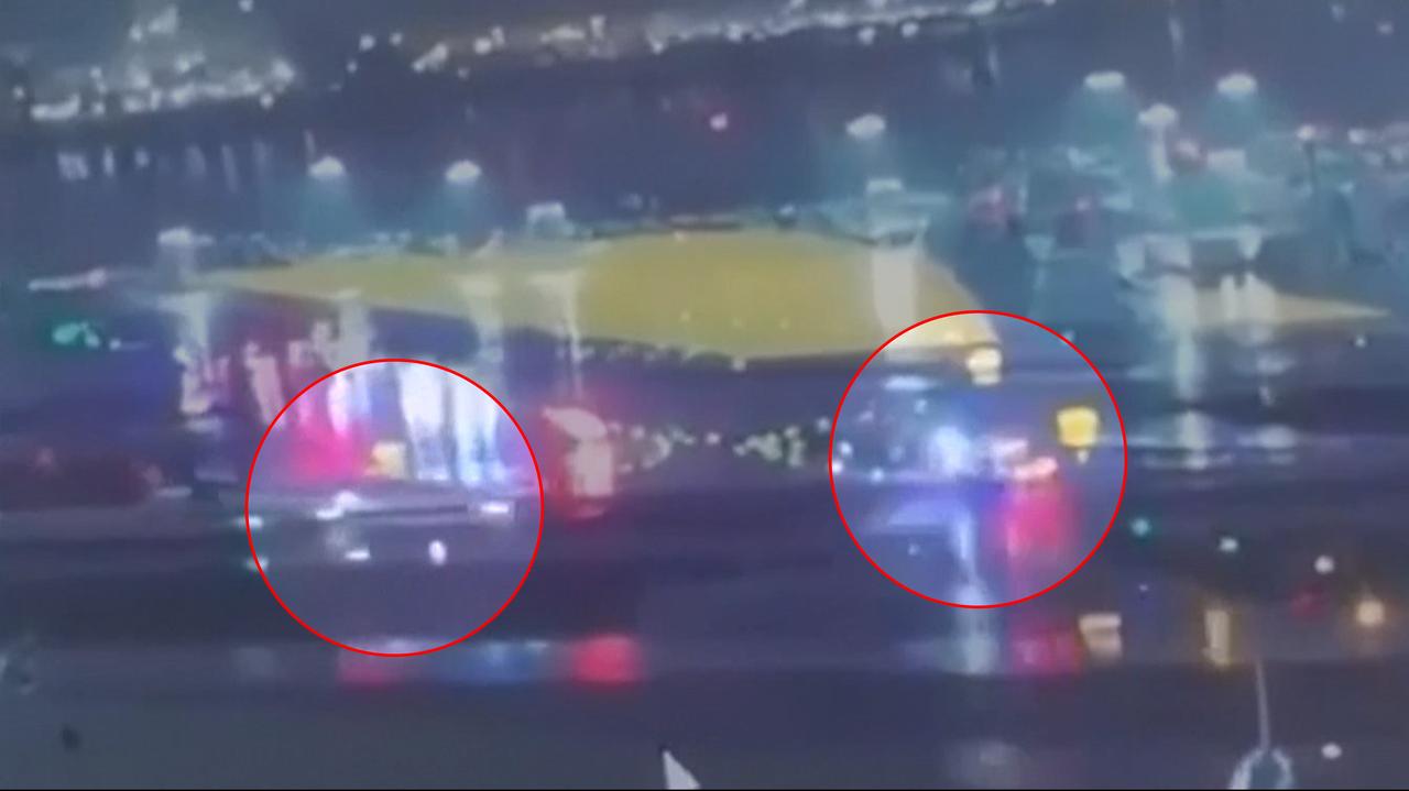 Tragedia na lotnisku. Moment wypadku na nagraniu