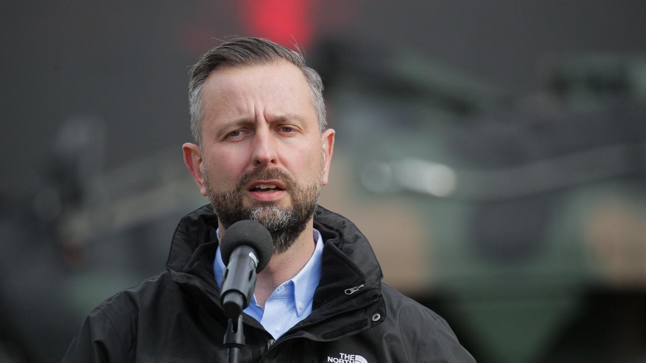 Szef MON o "niepotrzebnych i nieprawdziwych" słowach Zełenskiego