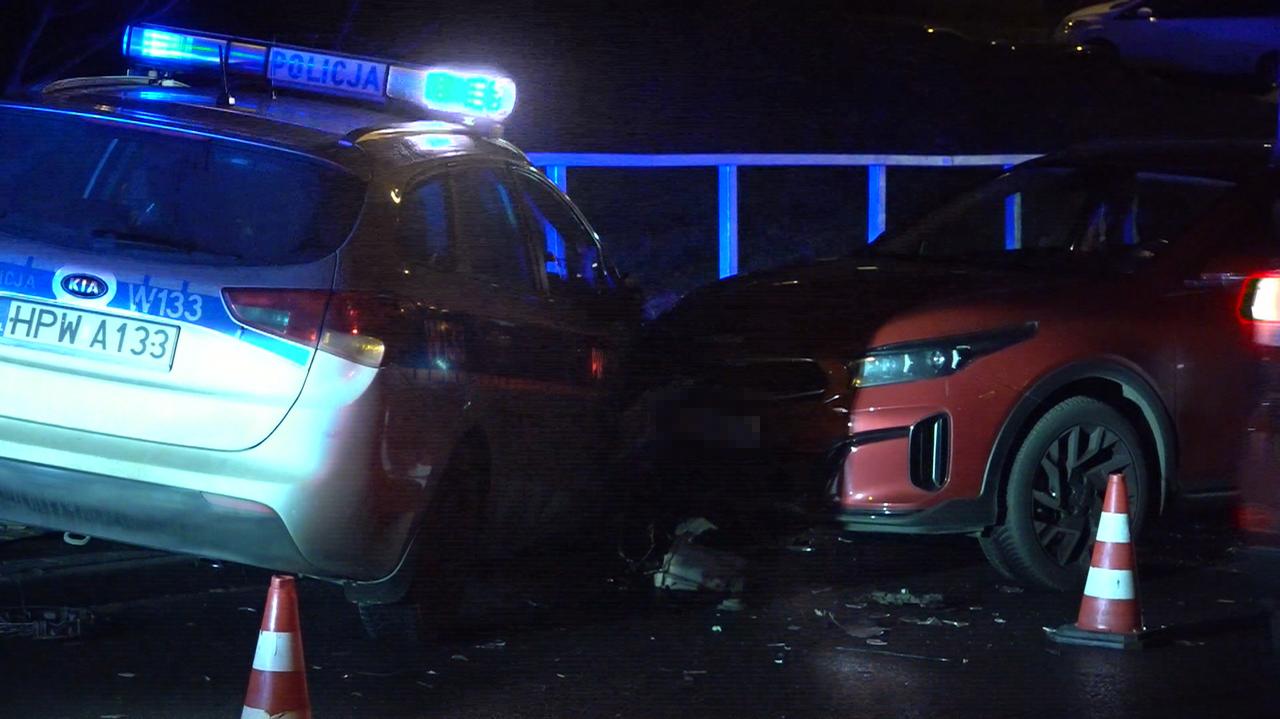 Kolizje z udziałem radiowozów na słynnej górce "ale urwał"