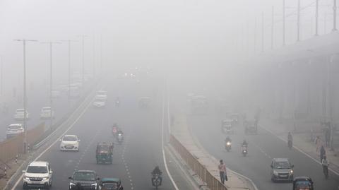 Słynny zabytek był niewidoczny przez smog