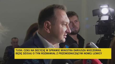 Trela o sprawie ministra Dariusza Wieczorka 