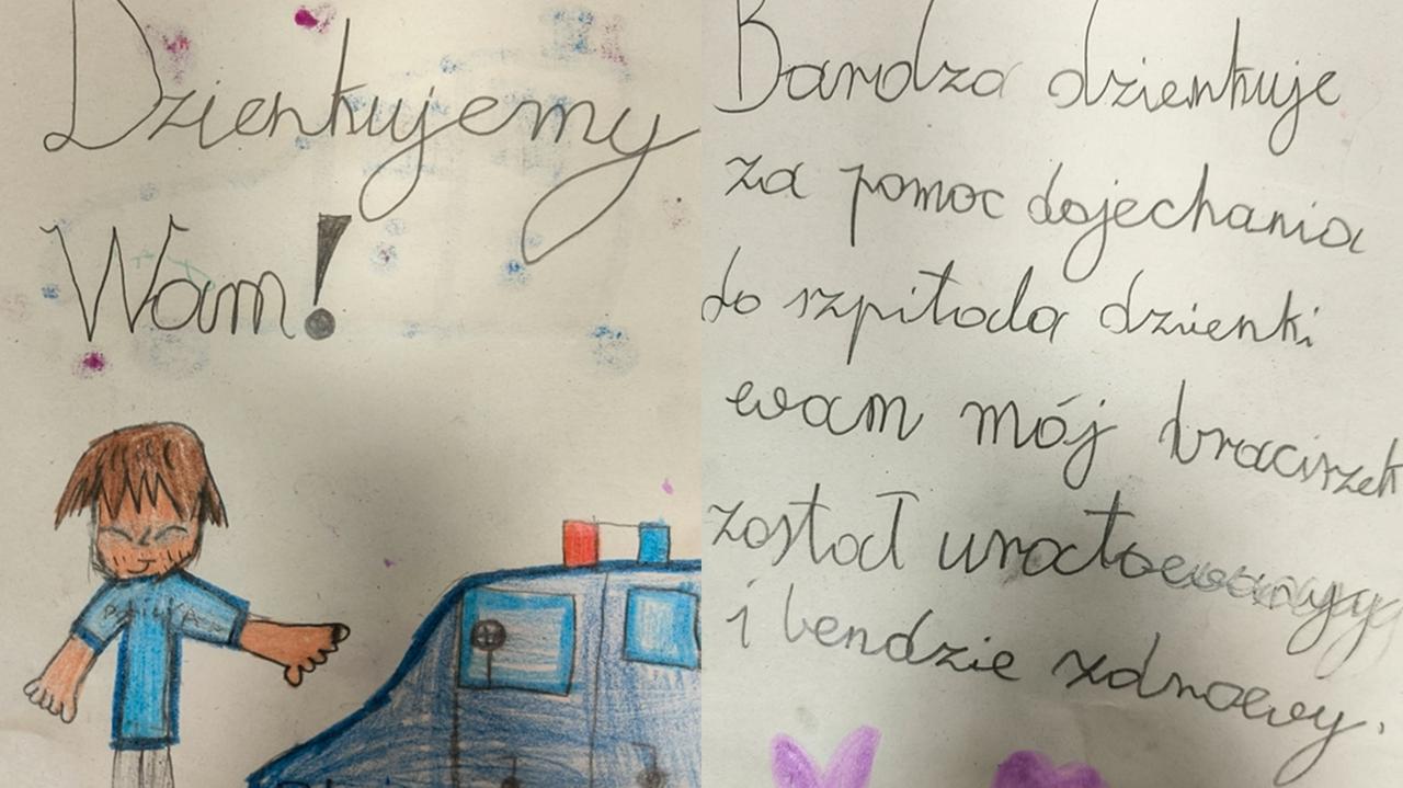 Siedmiolatek upadł i stracił przytomność. Musiał gwałtownie trafić do szpitala