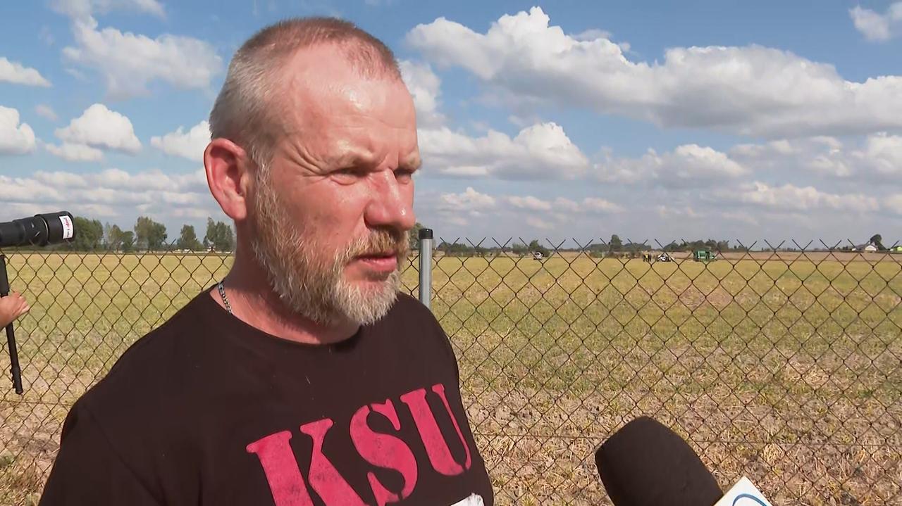 "Myślał, iż to wentylatory w chlewni". To był dron