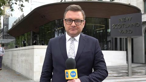 Co dalej z Michałem K., który został zatrzymany w Londynie? Relacja korespondenta "Faktów" TVN Macieja Worocha