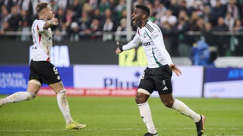 Legia uratowała remis z Rakowem, ale nie może się cieszyć