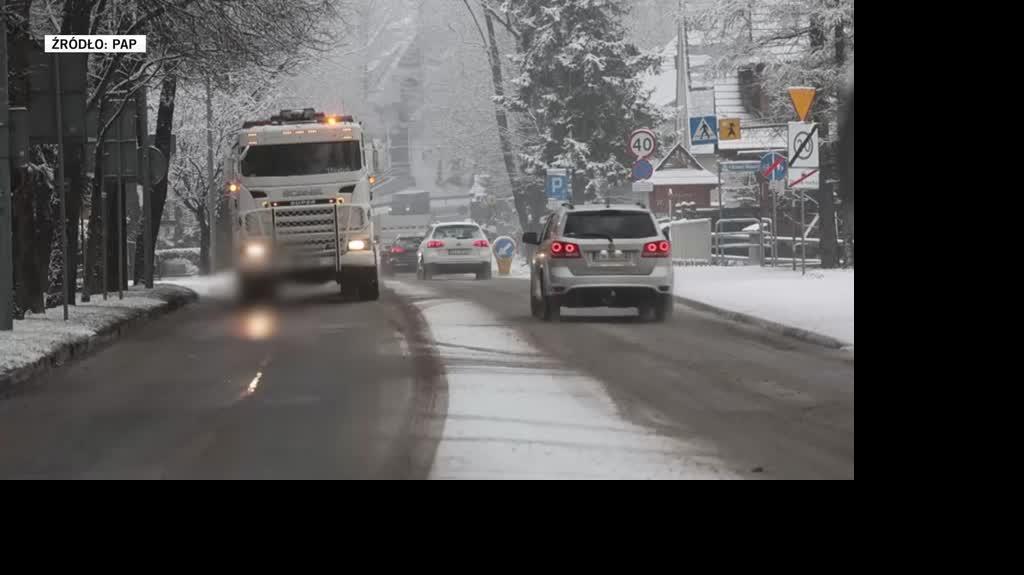 opady śniegu