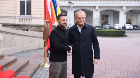 Zełenski rozmawiał z Tuskiem. "Poinformował mnie o ustaleniach"