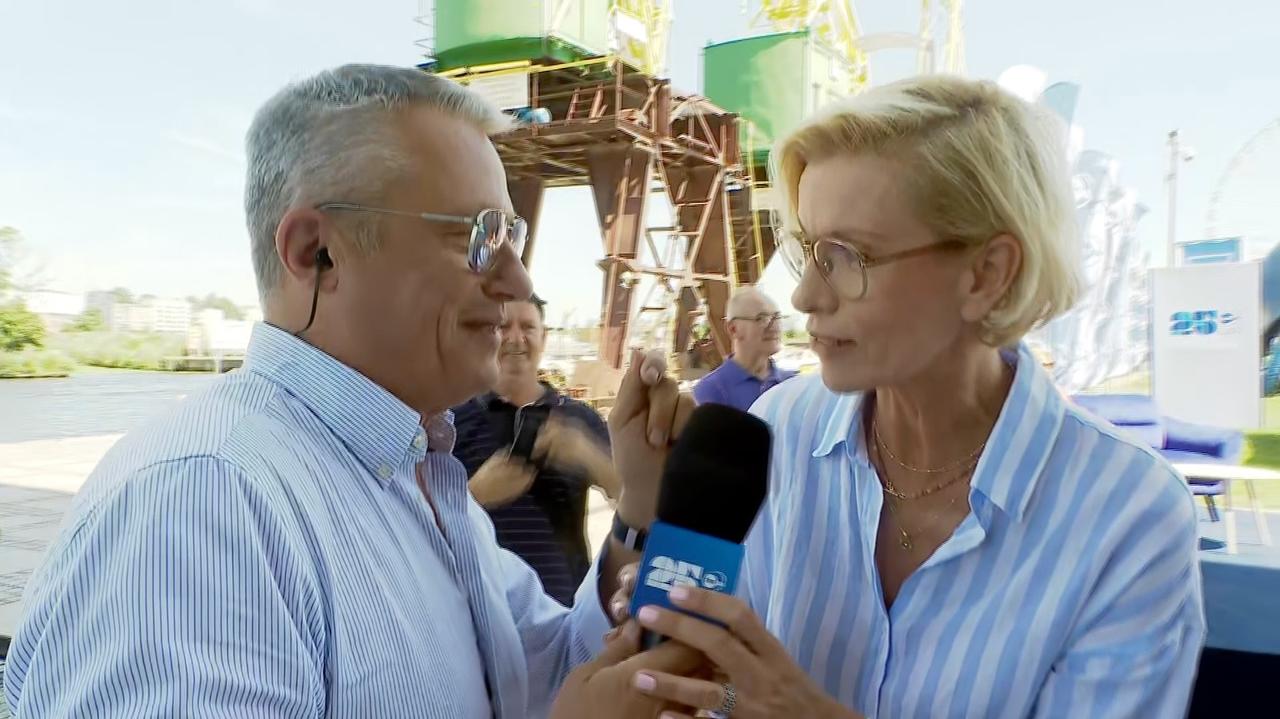 "Patrzę na tego agenta Secret Service, a on tak się na mnie patrzy, on wie, o co mi chodzi"