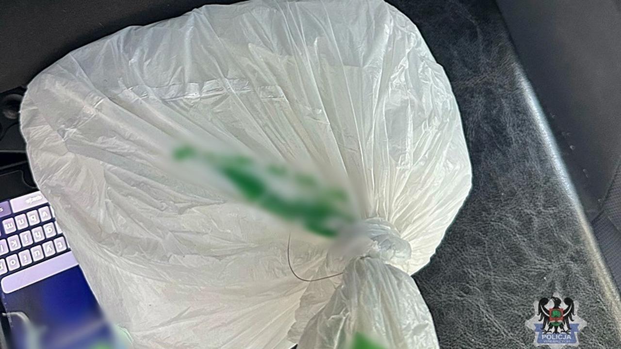 Ponad pół kilograma amfetaminy w siatce na zakupy